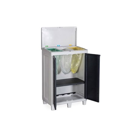 Шкаф-контейнер для сортировки мусора WOODY'S от TOOMAX