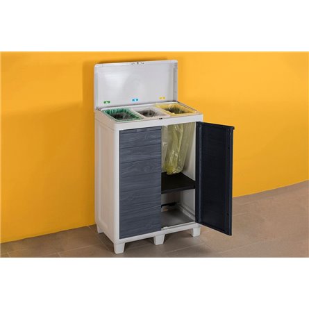 Шкаф-контейнер для сортировки мусора WOODY'S от TOOMAX