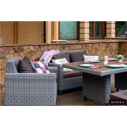 Комплект плетеной мебели MOKKA BELLA Family