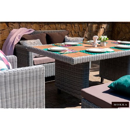 Комплект плетеной мебели MOKKA BELLA Family