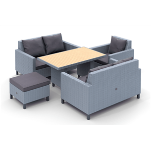 Комплект плетеной мебели MOKKA BELLA Family малый