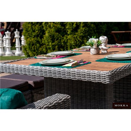 Комплект плетеной мебели MOKKA BELLA Family малый