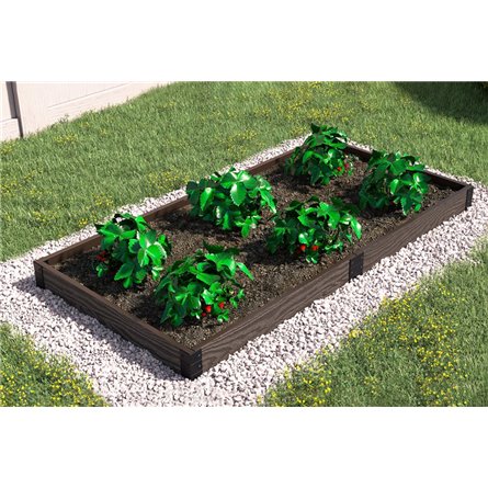 Комплект сборной грядки Holzhof 300x100x15 см, венге