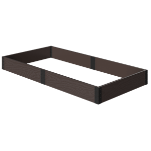 Комплект грядочных досок Holzhof 300x100x30 см, венге