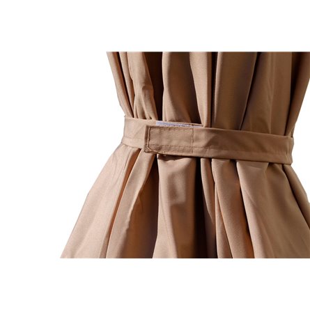 Зонт Верона без наклона светло-коричневый D270