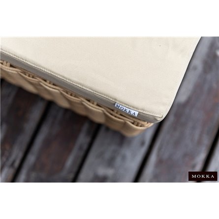 MOKKA BELLA пуф большой, соломенный