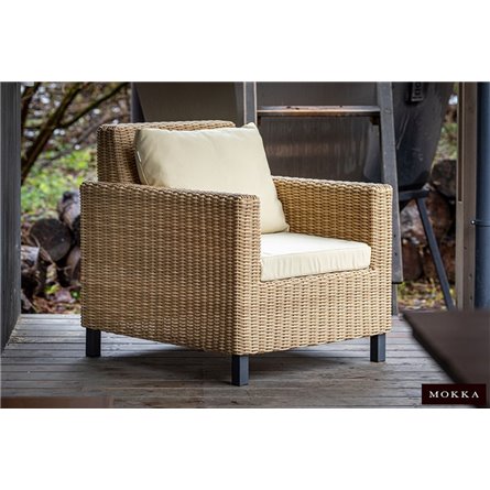MOKKA BELLA кресло, соломенный