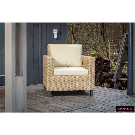 MOKKA BELLA кресло, соломенный