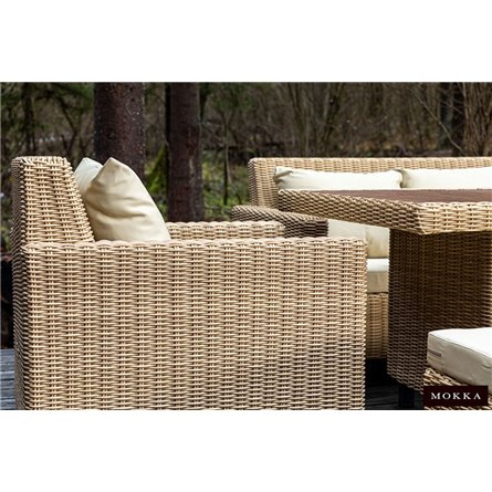 MOKKA BELLA кресло, соломенный