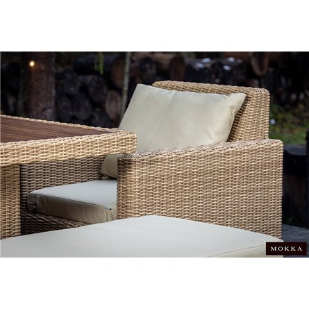 MOKKA BELLA кресло, соломенный