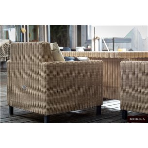 MOKKA BELLA кресло, соломенный