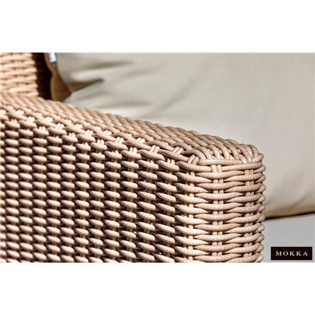 MOKKA BELLA диван угловой, соломенный