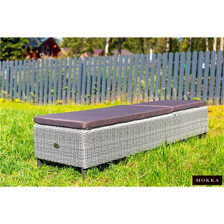 MOKKA BELLA Шезлонг, цвет серый