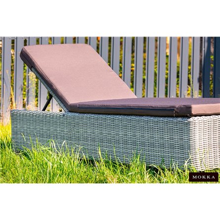 MOKKA BELLA Шезлонг, цвет серый