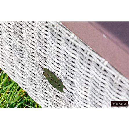 MOKKA BELLA Шезлонг, цвет серый