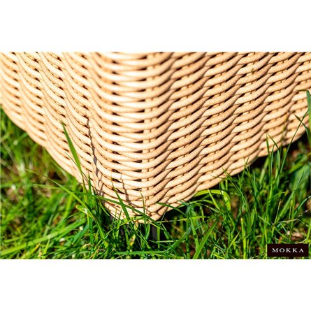 MOKKA BELLA Шезлонг, цвет соломенный