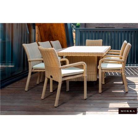 MOKKA BELLA стул, цвет соломенный