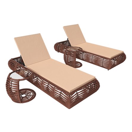 MOKKA MAJORCA Шезлонг, цвет капучино