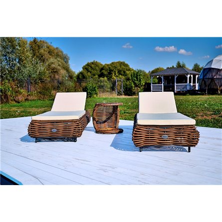 MOKKA MAJORCA Шезлонг, цвет капучино