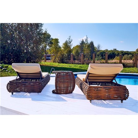 MOKKA MAJORCA Шезлонг, цвет капучино