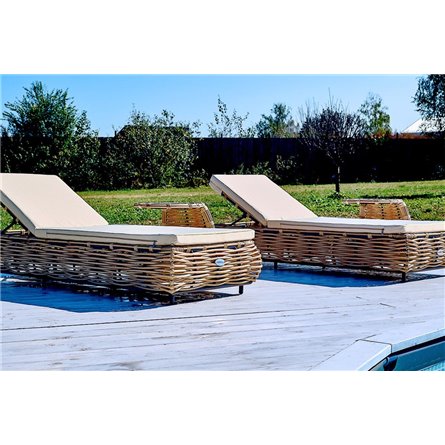 MOKKA MAJORCA Шезлонг, цвет соломенный