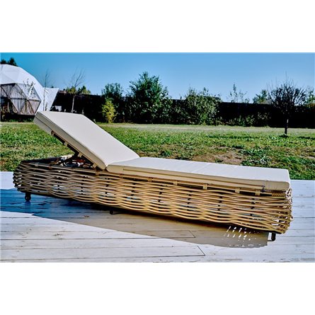 MOKKA MAJORCA Шезлонг, цвет соломенный