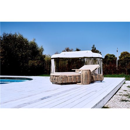 MOKKA MAJORCA Шезлонг, цвет соломенный