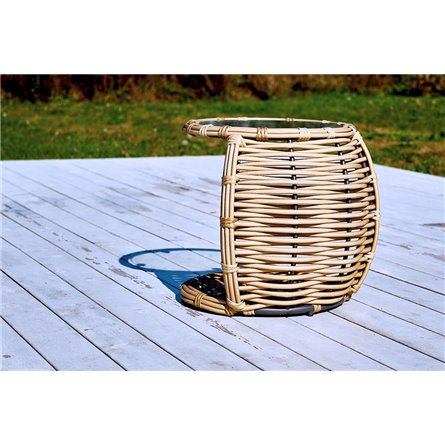 MOKKA MAJORCA боковой столик, цвет соломенный