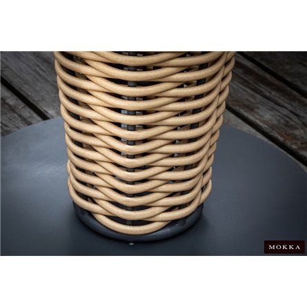 MOKKA MAJORCA стол обеденный, цвет соломенный