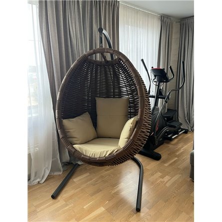 MOKKA MAJORCA подвесное кресло, цвет капучино