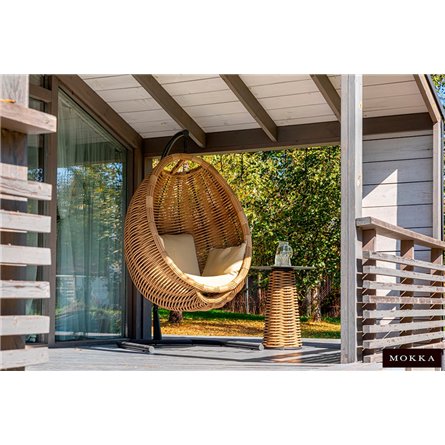 MOKKA MAJORCA подвесное кресло, цвет соломенный