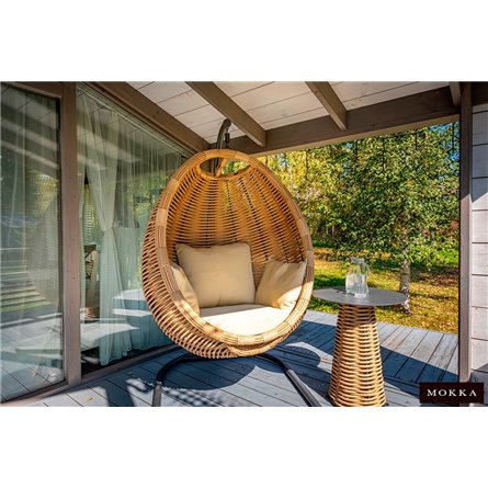 MOKKA MAJORCA подвесное кресло, цвет соломенный