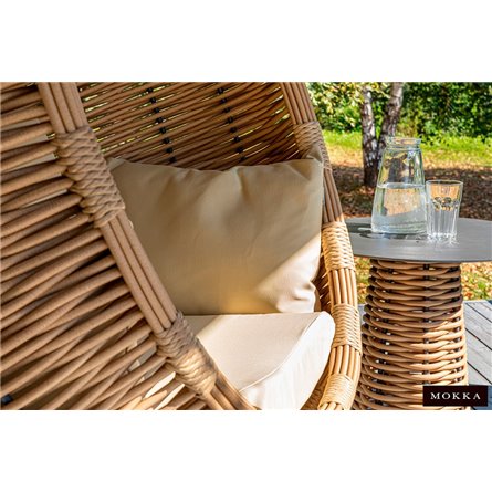 MOKKA MAJORCA подвесное кресло, цвет соломенный