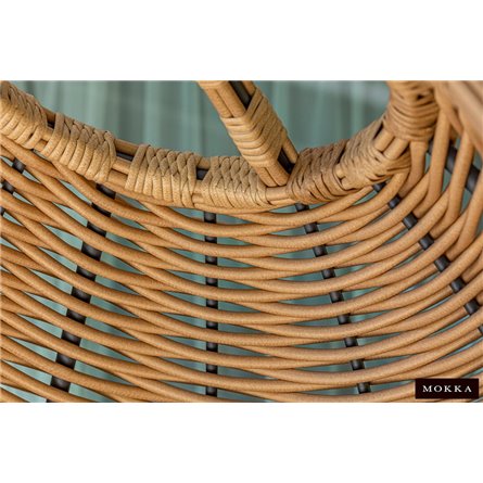 MOKKA MAJORCA подвесное кресло, цвет соломенный