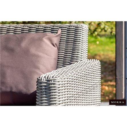 MOKKA BELLA диван угловой, серый