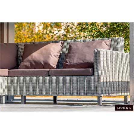 MOKKA BELLA диван угловой, серый