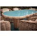 Комплект плетеной мебели МОККА MAJORCA, соломенный Комплект плетеной мебели МОККА MAJORCA, соломенный