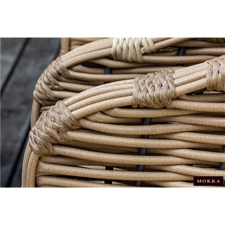 Комплект плетеной мебели МОККА MAJORCA, соломенный