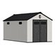 Сарай пластиковый Black Fox Summit 11,5м2, серый/темно-серый