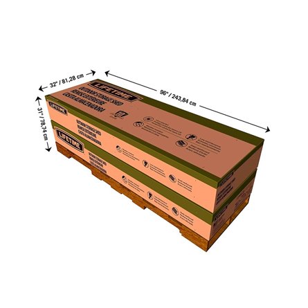 Сарай пластиковый WoodLook 8*10 NEW