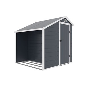 Сарай-дровница пластиковый Black Fox Modernist D 3,4м2