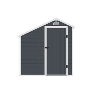 Сарай-дровница пластиковый Black Fox Modernist D 3,4м2