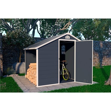 Сарай-дровница пластиковый Black Fox Modernist D 3,4м2