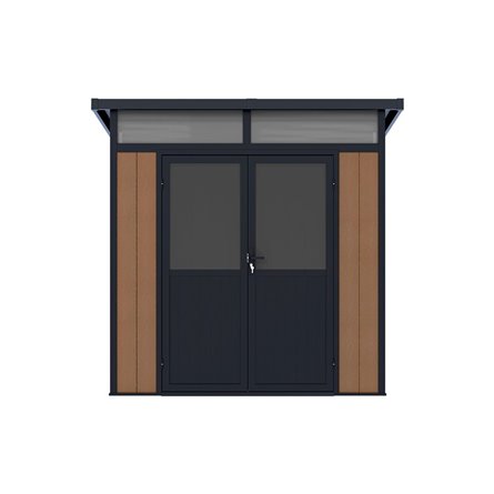 Садовое строение из ДПК Defender 7х7 (4.24 кв.м)