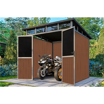 Садовое строение из ДПК Defender 7х7 (4.24 кв.м)