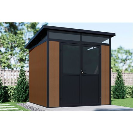 Садовое строение из ДПК Defender 7х7 (4.24 кв.м)