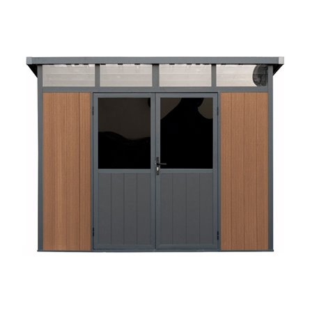 Садовое строение из ДПК Defender 9х7 (5.95 кв.м)