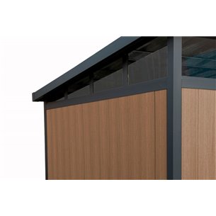 Садовое строение из ДПК Defender 9х7 (5.95 кв.м)