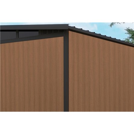 Садовое строение из ДПК Defender 9х7 (5.95 кв.м)