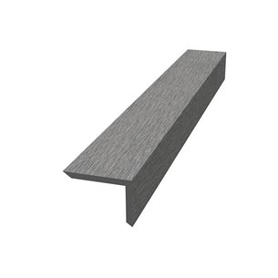 Уголок ДПК для террасной доски NauticPrime, 60*40*2900мм, темно-серый